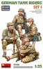 MiniArt 53022 GERMAN TANK RIDERS SET 1. RESIN HEADS 1/35
